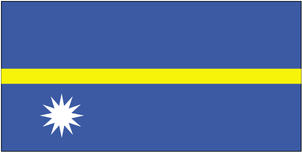 Науру флаг